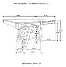 Load image into Gallery viewer, Dewey 5 Pc Counter Height Dining Sets