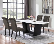 Load image into Gallery viewer, Sherry Rectangular Marble Top Dining Table set