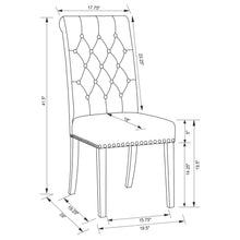 Load image into Gallery viewer, Sherry Rectangular Marble Top Dining Table set