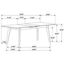 Load image into Gallery viewer, Crestmont Dining Table