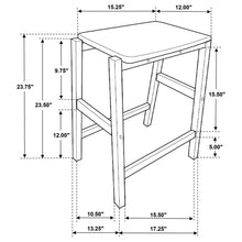 Load image into Gallery viewer, Edgeworth 3-piece Kitchen Island Counter Table Set White