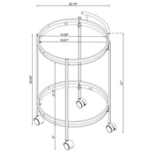 Load image into Gallery viewer, Chrissy Bar Cart