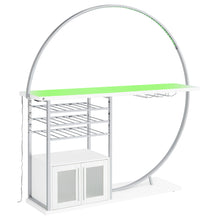 Load image into Gallery viewer, Risley Wine Cabinet with LED Lighting