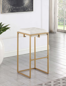 Nadia Square Padded Seat Bar Stool (Set of 2)