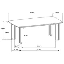 Load image into Gallery viewer, Ottowa Dining Tables Squre