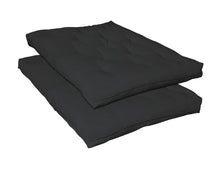 Load image into Gallery viewer, 8&quot; Premium Futon Pad Black