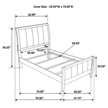 Load image into Gallery viewer, Carlton Panel Bed