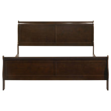 Load image into Gallery viewer, Louis Philippe Sleigh Panel Bed