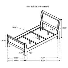 Load image into Gallery viewer, Louis Philippe Bedroom Set