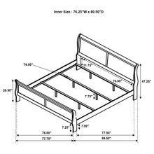 Load image into Gallery viewer, Louis Philippe Bedroom Set