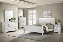 Load image into Gallery viewer, Louis Philippe Sleigh Panel Bed