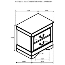 Load image into Gallery viewer, Louis Philippe Nightstand
