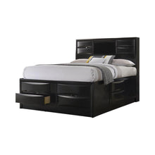 Load image into Gallery viewer, Briana California King Platform Storage Bed Black