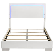 Load image into Gallery viewer, Felicity Panel Bed with LED Lighting
