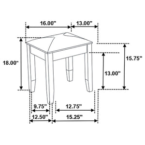 Felicity Vanity Stools