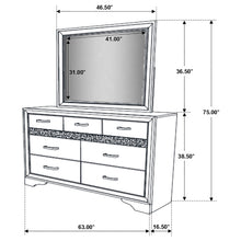 Load image into Gallery viewer, Miranda Dresser with Mirror
