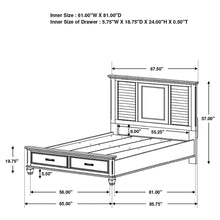 Load image into Gallery viewer, Franco Panel Platform Storage Bed