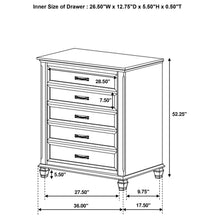 Load image into Gallery viewer, Franco Chest of Drawers