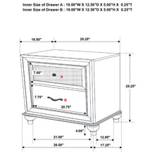 Load image into Gallery viewer, Barzini Nightstand
