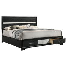 Load image into Gallery viewer, Miranda Panel Platform Storage Bed