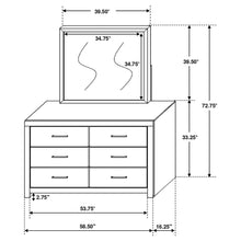 Load image into Gallery viewer, Brantford Dresser with Mirror