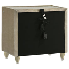 Load image into Gallery viewer, Lorient Nightstand with LED Lighting
