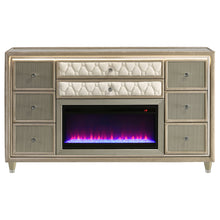 Load image into Gallery viewer, Lorient LED Dresser with Flame Visualizer