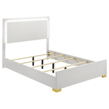 Load image into Gallery viewer, Marceline Panel Bed with LED Lighting