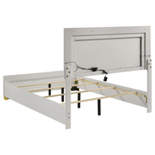 Load image into Gallery viewer, Marceline Panel Bed with LED Lighting