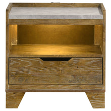 Load image into Gallery viewer, Henderson Nightstand with LED Lighting
