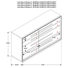 Load image into Gallery viewer, Durango Dresser