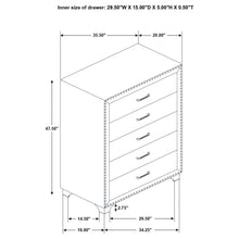Load image into Gallery viewer, Melody Chest of Drawers