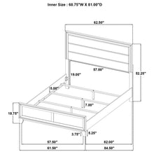 Load image into Gallery viewer, Welsley Eastern King &amp; Queen Bed