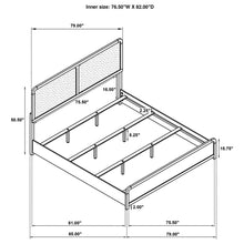 Load image into Gallery viewer, Cavelle Eastern King &amp; Queen Bed