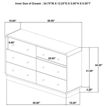 Load image into Gallery viewer, Cavelle Dresser