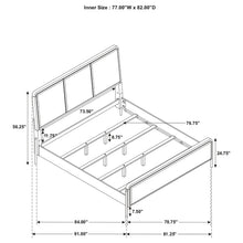 Load image into Gallery viewer, Arini Panel Bed