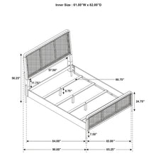 Load image into Gallery viewer, Arini Eastern King &amp; Twin Bed