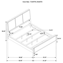 Load image into Gallery viewer, Arini Panel Bed