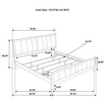 Load image into Gallery viewer, Wilkes 4 &amp; 5 Piece E.King, Queen, Twin, &amp; Full Bedroom Set