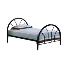 Load image into Gallery viewer, Marjorie Twin Platform Bed Black, Blue, &amp; White