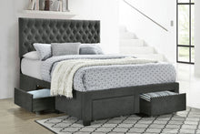 Load image into Gallery viewer, Soledad Panel Platform Storage Bed