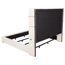 Load image into Gallery viewer, Tisdall Wingback Bed with Flame Visualizer