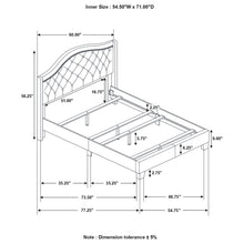 Load image into Gallery viewer, Sonoma Wingback Bed
