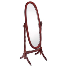 Load image into Gallery viewer, Foyet Oval Cheval Mirror Merlot