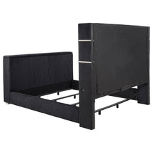 Load image into Gallery viewer, Tisdall Wingback TV Bed with Flame Visualizer