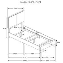 Load image into Gallery viewer, Boyd Panel Bed