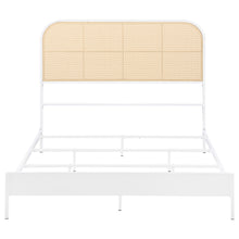 Load image into Gallery viewer, Amherst Eastern King, Queen, Full, &amp; Twin Bed White &amp; Black