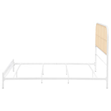 Load image into Gallery viewer, Amherst Eastern King, Queen, Full, &amp; Twin Bed White &amp; Black