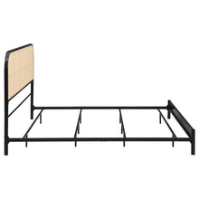 Load image into Gallery viewer, Amherst Eastern King, Queen, Full, &amp; Twin Bed White &amp; Black