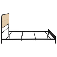 Load image into Gallery viewer, Amherst Eastern King, Queen, Full, &amp; Twin Bed White &amp; Black